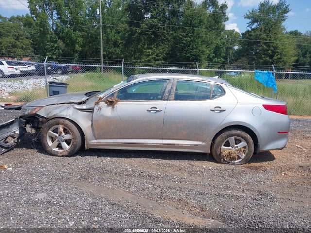 2014 Kia Optima Lx მანქანა იყიდება აუქციონზე, vin: KNAGM4A7XE5508652, აუქციონის ნომერი: 45999838