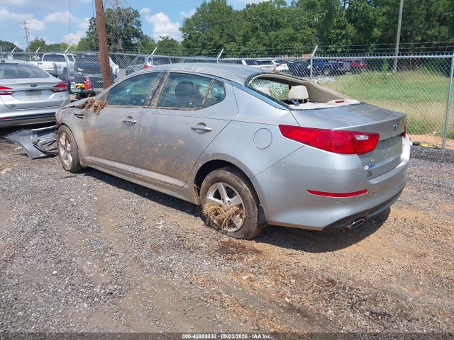 2014 Kia Optima Lx მანქანა იყიდება აუქციონზე, vin: KNAGM4A7XE5508652, აუქციონის ნომერი: 45999838