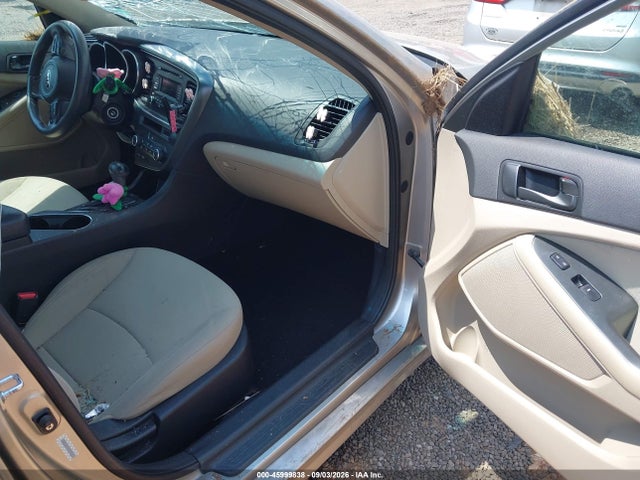2014 Kia Optima Lx მანქანა იყიდება აუქციონზე, vin: KNAGM4A7XE5508652, აუქციონის ნომერი: 45999838