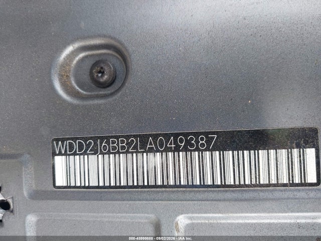 Продаж на аукціоні авто 2020 Mercedes-benz Amg Cls 53 4matic, vin: WDD2J6BB2LA049387, номер лоту: 45999888