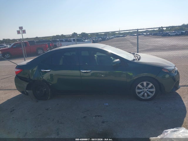2014 Toyota Corolla Le მანქანა იყიდება აუქციონზე, vin: 5YFBURHE2EP069240, აუქციონის ნომერი: 45999917
