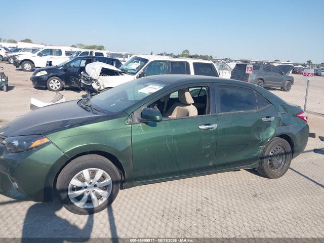 2014 Toyota Corolla Le მანქანა იყიდება აუქციონზე, vin: 5YFBURHE2EP069240, აუქციონის ნომერი: 45999917