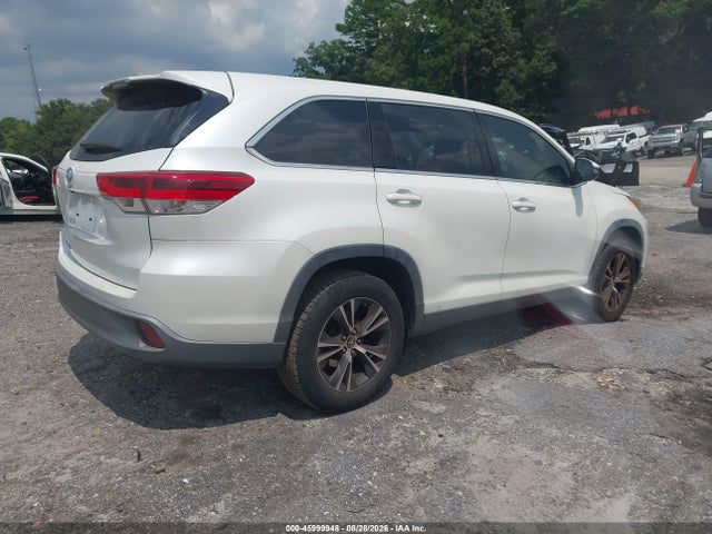 Aukcja sprzedaży 2019 Toyota Highlander Le, vin: 5TDZZRFH1KS360103, numer aukcji: 45999948
