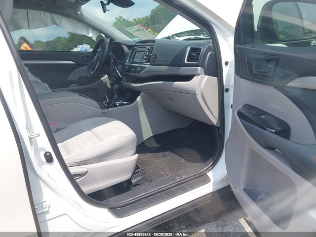 Aukcja sprzedaży 2019 Toyota Highlander Le, vin: 5TDZZRFH1KS360103, numer aukcji: 45999948