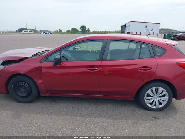 2018 Subaru Impreza 2.0i მანქანა იყიდება აუქციონზე, vin: 4S3GTAA61J3730451, აუქციონის ნომერი: 45999955