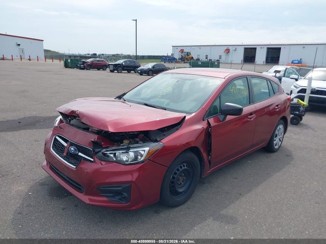 2018 Subaru Impreza 2.0i მანქანა იყიდება აუქციონზე, vin: 4S3GTAA61J3730451, აუქციონის ნომერი: 45999955