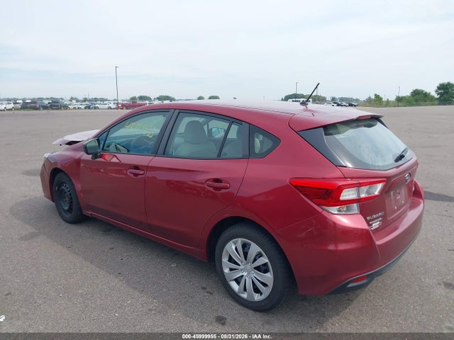 2018 Subaru Impreza 2.0i მანქანა იყიდება აუქციონზე, vin: 4S3GTAA61J3730451, აუქციონის ნომერი: 45999955