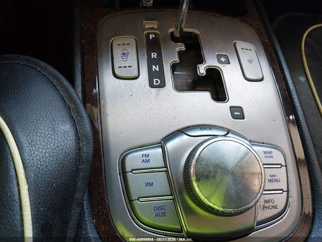 45999994 :رقم المزاد ، KMHGC4DD9CU211183 vin ، 2012 Hyundai Genesis 3.8 مزاد بيع