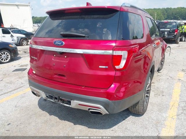 Продажа на аукционе авто 2016 Ford Explorer Platinum, vin: 1FM5K8HT2GGB25141, номер лота: 46000006