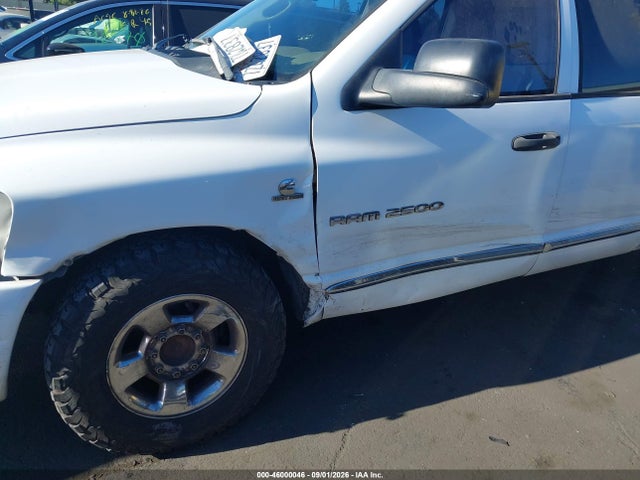 2006 Dodge Ram 2500 Laramie მანქანა იყიდება აუქციონზე, vin: 3D7KR28CX6G171454, აუქციონის ნომერი: 46000046