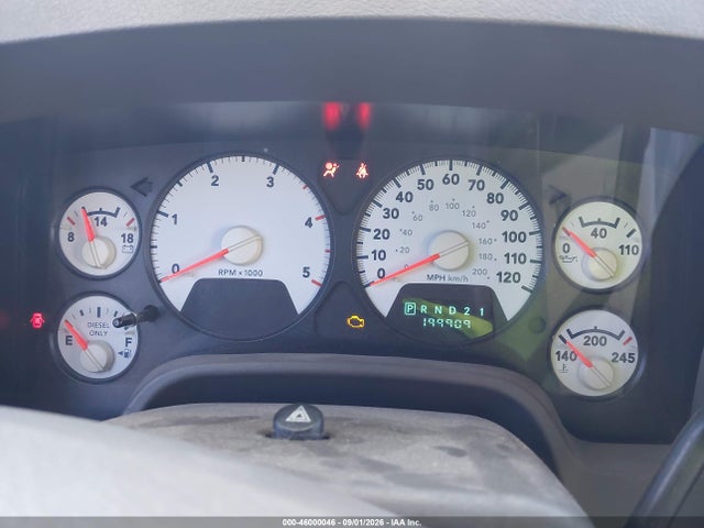 2006 Dodge Ram 2500 Laramie მანქანა იყიდება აუქციონზე, vin: 3D7KR28CX6G171454, აუქციონის ნომერი: 46000046