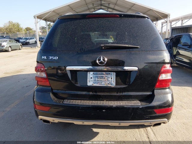 Aukcja sprzedaży 2009 Mercedes-benz Ml 350, vin: 4JGBB56E29A509917, numer aukcji: 46000054