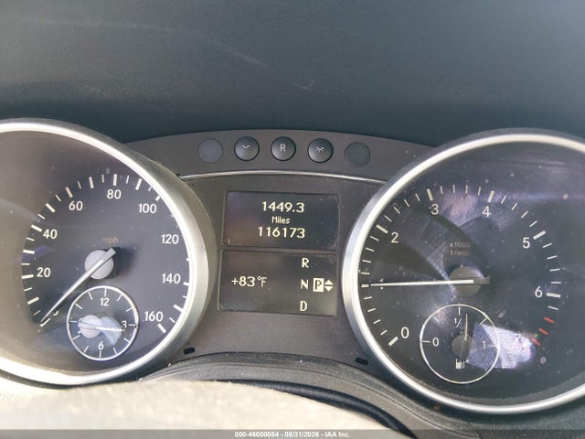 Aukcja sprzedaży 2009 Mercedes-benz Ml 350, vin: 4JGBB56E29A509917, numer aukcji: 46000054