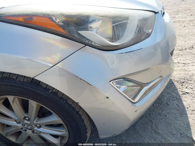46000096 :رقم المزاد ، KMHDH4AE7EU140862 vin ، 2014 Hyundai Elantra Se مزاد بيع