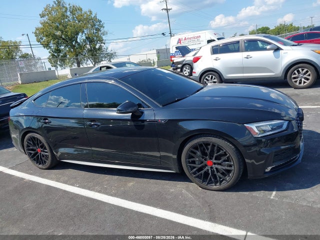 2018 Audi A5 Sportback Premium Plus მანქანა იყიდება აუქციონზე, vin: WAUENCF53JA133341, აუქციონის ნომერი: 46000097