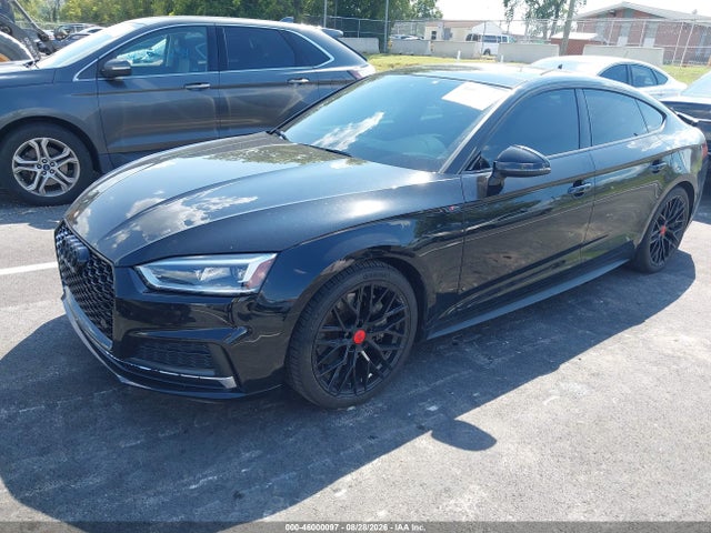 2018 Audi A5 Sportback Premium Plus მანქანა იყიდება აუქციონზე, vin: WAUENCF53JA133341, აუქციონის ნომერი: 46000097