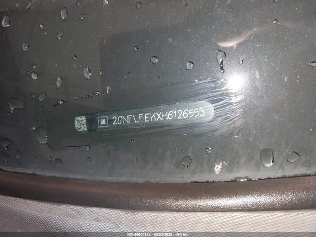 Aukcja sprzedaży 2017 Chevrolet Equinox Lt, vin: 2GNFLFEKXH6126553, numer aukcji: 46000143