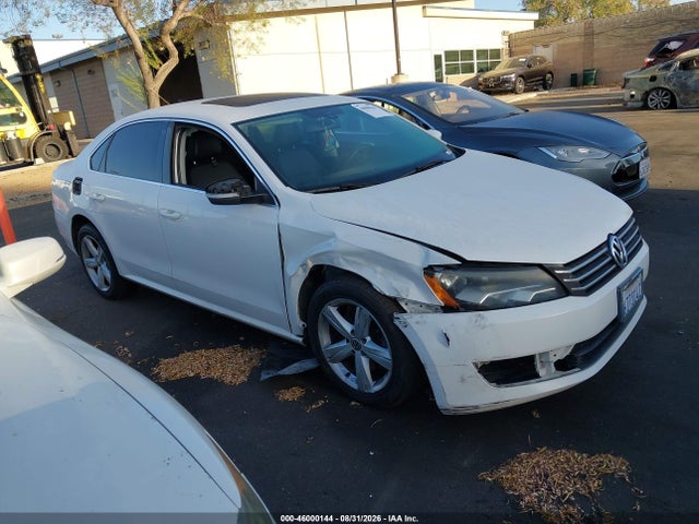 Aukcja sprzedaży 2013 Volkswagen Passat 2.5l Se, vin: 1VWBP7A39DC113341, numer aukcji: 46000144