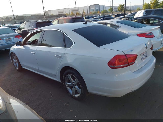 Продажа на аукционе авто 2013 Volkswagen Passat 2.5l Se, vin: 1VWBP7A39DC113341, номер лота: 46000144
