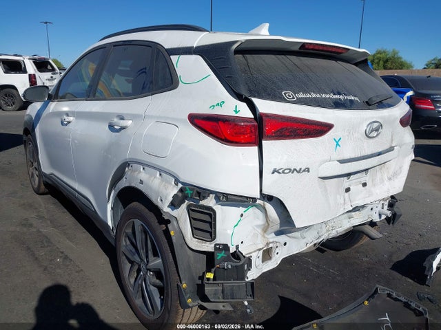 Продаж на аукціоні авто 2021 Hyundai Kona Limited, vin: KM8K33A50MU716323, номер лоту: 46000163