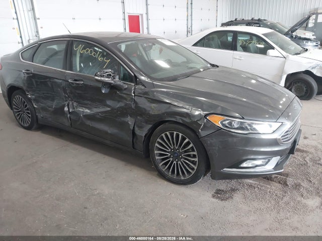 46000164 :رقم المزاد ، 3FA6P0D91HR407843 vin ، 2017 Ford Fusion Titanium مزاد بيع