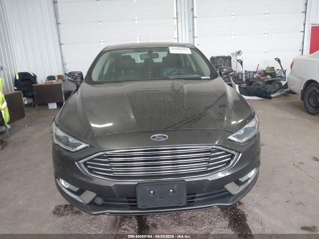 46000164 :رقم المزاد ، 3FA6P0D91HR407843 vin ، 2017 Ford Fusion Titanium مزاد بيع
