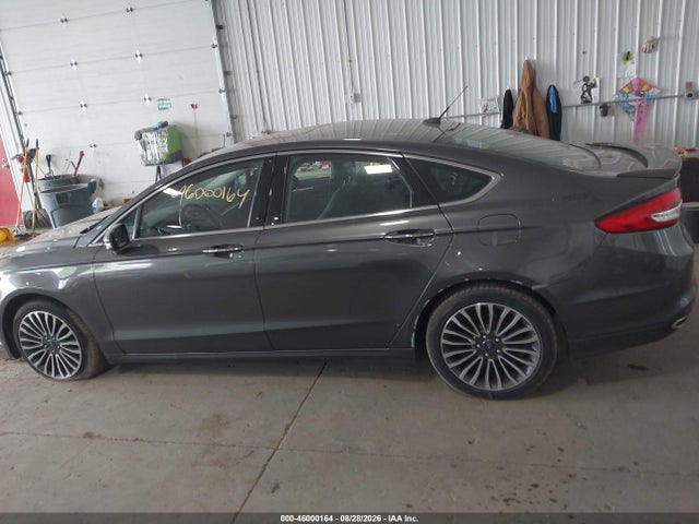 46000164 :رقم المزاد ، 3FA6P0D91HR407843 vin ، 2017 Ford Fusion Titanium مزاد بيع