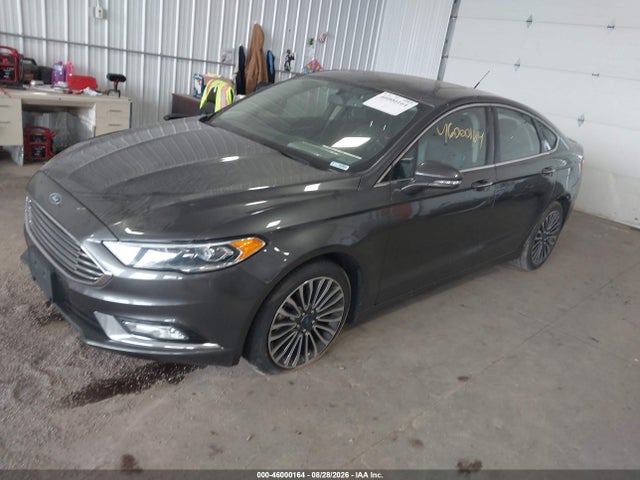 46000164 :رقم المزاد ، 3FA6P0D91HR407843 vin ، 2017 Ford Fusion Titanium مزاد بيع