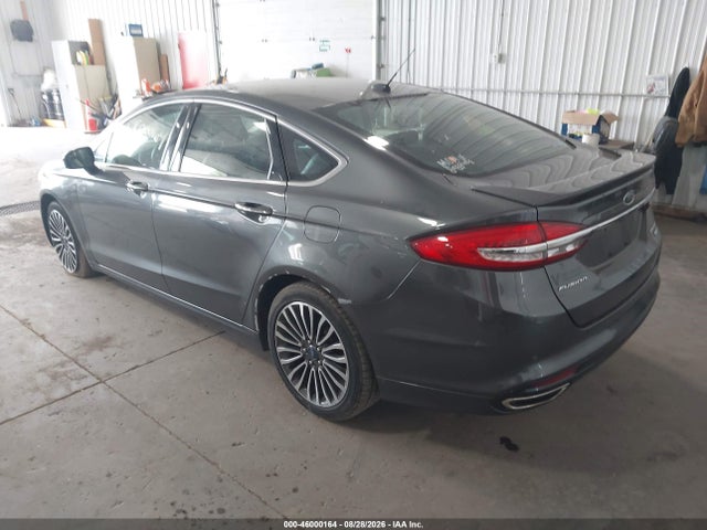 46000164 :رقم المزاد ، 3FA6P0D91HR407843 vin ، 2017 Ford Fusion Titanium مزاد بيع