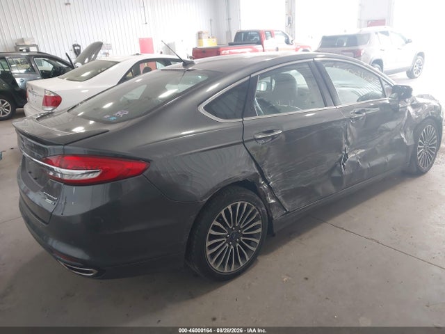 46000164 :رقم المزاد ، 3FA6P0D91HR407843 vin ، 2017 Ford Fusion Titanium مزاد بيع