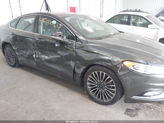 46000164 :رقم المزاد ، 3FA6P0D91HR407843 vin ، 2017 Ford Fusion Titanium مزاد بيع