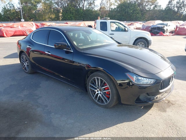 2018 Maserati Ghibli S Q4 მანქანა იყიდება აუქციონზე, vin: ZAM57YTAXJ1293126, აუქციონის ნომერი: 46000180