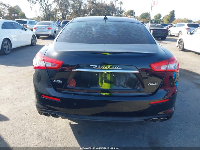 Продажа на аукционе авто 2018 Maserati Ghibli S Q4, vin: ZAM57YTAXJ1293126, номер лота: 46000180