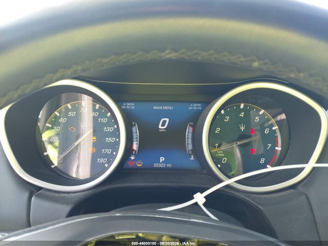 Продажа на аукционе авто 2018 Maserati Ghibli S Q4, vin: ZAM57YTAXJ1293126, номер лота: 46000180