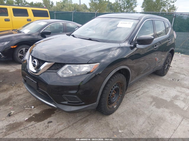 2016 Nissan Rogue S მანქანა იყიდება აუქციონზე, vin: KNMAT2MV0GP660604, აუქციონის ნომერი: 46000216