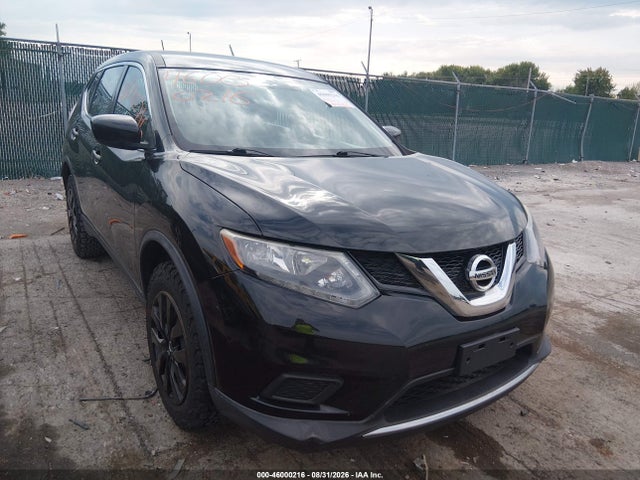 2016 Nissan Rogue S მანქანა იყიდება აუქციონზე, vin: KNMAT2MV0GP660604, აუქციონის ნომერი: 46000216