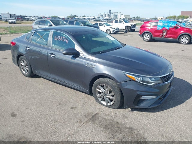 2019 Kia Optima Lx მანქანა იყიდება აუქციონზე, vin: 5XXGT4L35KG322234, აუქციონის ნომერი: 46000241