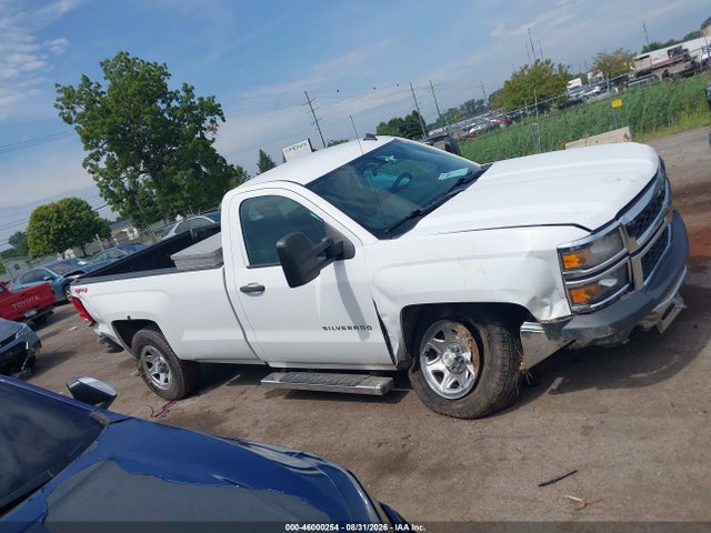 Продаж на аукціоні авто 2014 Chevrolet Silverado 1500 Work Truck 2wt, vin: 1GCNKPEC0EZ261837, номер лоту: 46000254