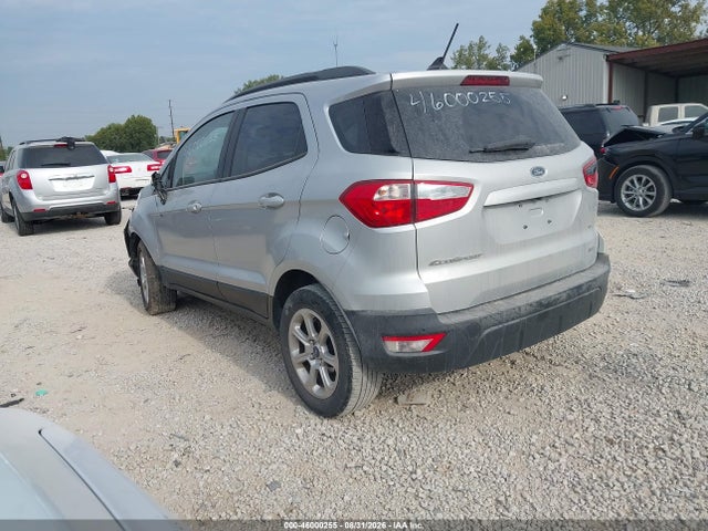 46000255 :رقم المزاد ، MAJ3S2GE4KC306159 vin ، 2019 Ford Ecosport Se مزاد بيع