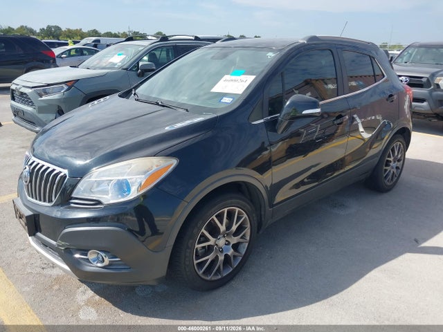 Aukcja sprzedaży 2016 Buick Encore Sport Touring, vin: KL4CJ1SM6GB631960, numer aukcji: 46000261