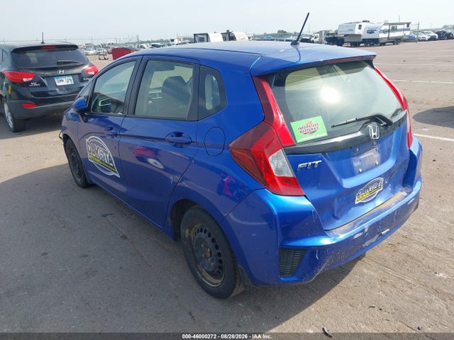 2016 Honda Fit Lx მანქანა იყიდება აუქციონზე, vin: JHMGK5H58GX007705, აუქციონის ნომერი: 46000272
