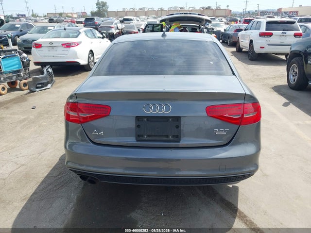 2014 Audi A4 2.0t Premium მანქანა იყიდება აუქციონზე, vin: WAUBFAFL7EN022941, აუქციონის ნომერი: 46000282