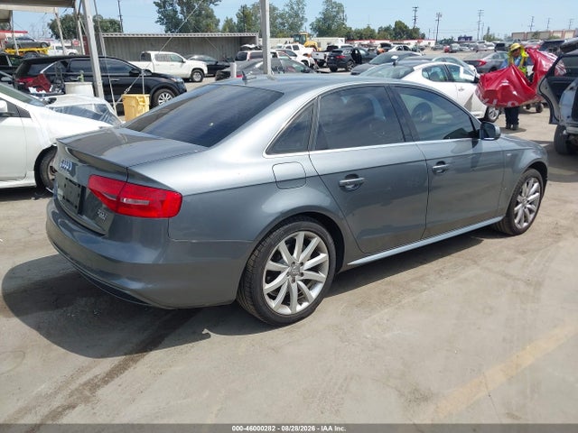 2014 Audi A4 2.0t Premium მანქანა იყიდება აუქციონზე, vin: WAUBFAFL7EN022941, აუქციონის ნომერი: 46000282