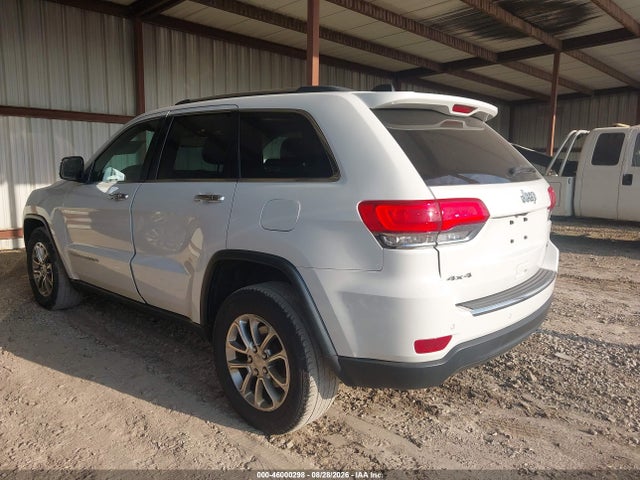Продажа на аукционе авто 2015 Jeep Grand Cherokee Limited, vin: 1C4RJFBGXFC113334, номер лота: 46000298