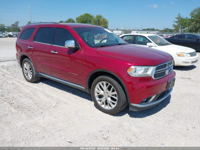 2015 Dodge Durango Citadel მანქანა იყიდება აუქციონზე, vin: 1C4RDJEG4FC837543, აუქციონის ნომერი: 46000309