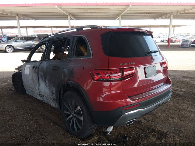Aukcja sprzedaży 2021 Mercedes-benz Glb 250, vin: W1N4M4GB1MW110359, numer aukcji: 46000335