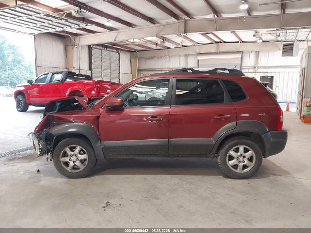 2005 Hyundai Tucson Gls/lx მანქანა იყიდება აუქციონზე, vin: KM8JN72D55U166430, აუქციონის ნომერი: 46000442