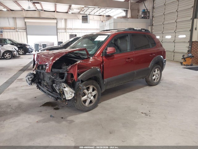 2005 Hyundai Tucson Gls/lx მანქანა იყიდება აუქციონზე, vin: KM8JN72D55U166430, აუქციონის ნომერი: 46000442