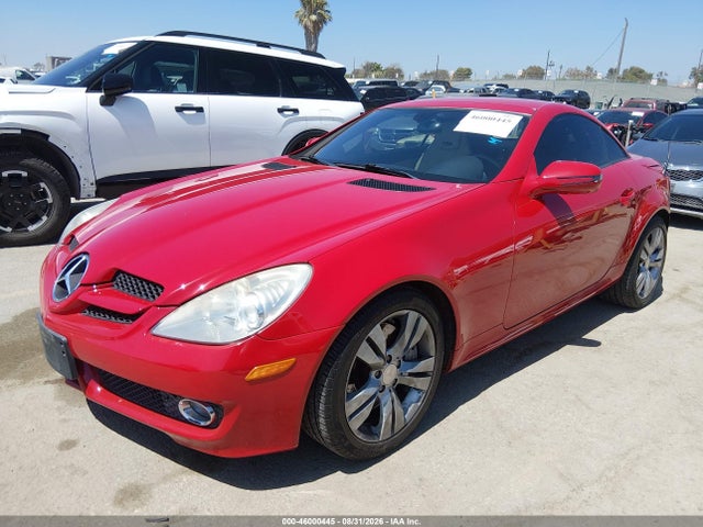 2009 Mercedes-benz Slk 350 მანქანა იყიდება აუქციონზე, vin: WDBWK58F19F190670, აუქციონის ნომერი: 46000445