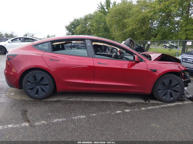 2025 Tesla Model 3 Long Range Rear-wheel Drive/standard Rear-wheel Drive მანქანა იყიდება აუქციონზე, vin: 5YJ3E1EA1SF984947, აუქციონის ნომერი: 46000550
